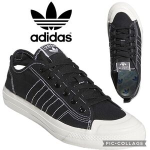 NWT Adidas Originals Nizza RF Core Canvas Sneakers – Men Size 6 & Women Size 7